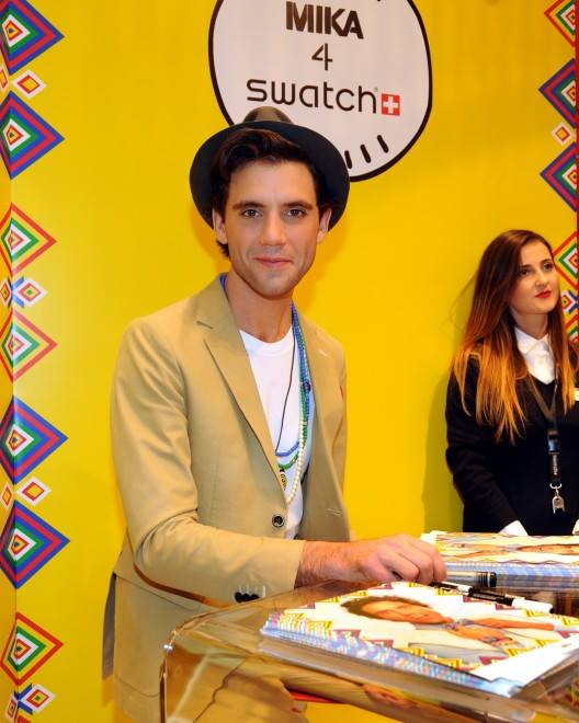 Mika Swatch Signing